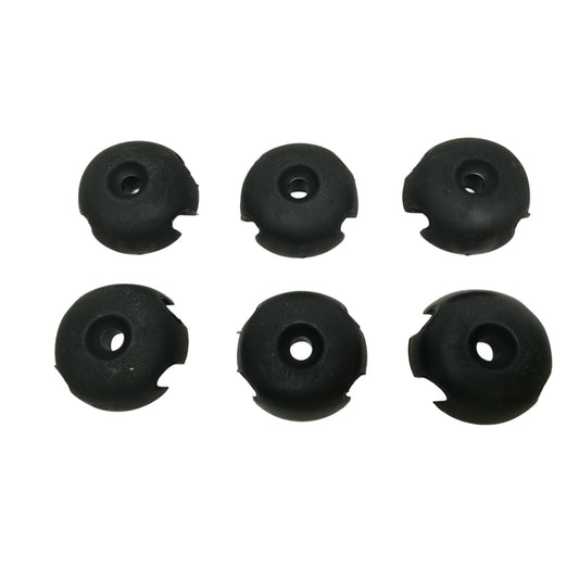 Set of 6 PCS Nylon Small Round Clover Deck Line Guide For Kayak Canoe Small Boat Marine