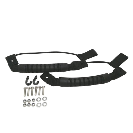 Pactrade Marine 2PCS Side Mount Carry Handle Bungee Cord J Hook Screws
