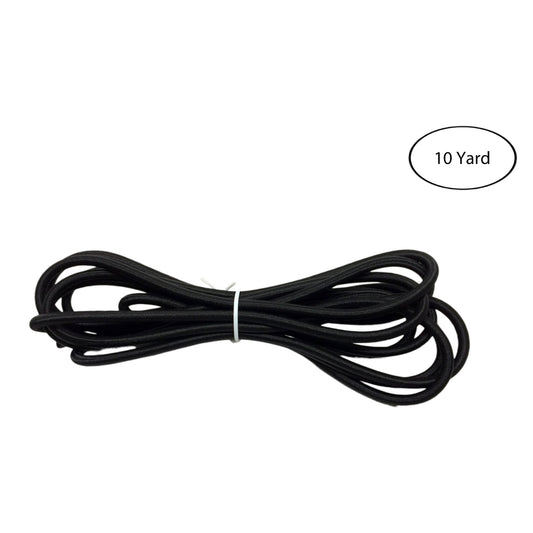 Pactrade Marine Durable Black Nylon Rope Leash For Kayak Canoe Small Boat Ten (10) Yards