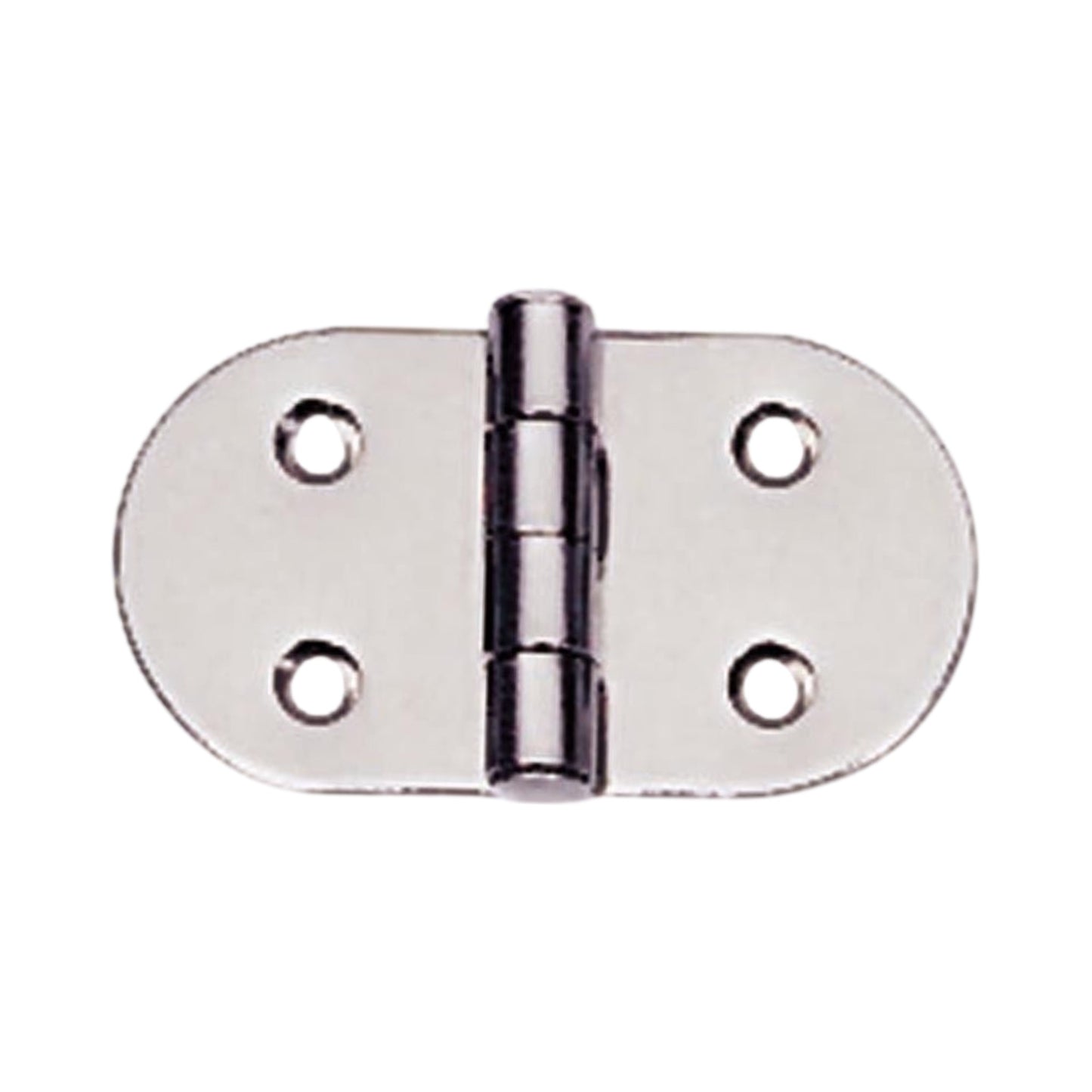 Pactrade Marine Boat Stainless Steel 304 4 Holes Hinge 2.9 By 1.5 Inches Round Edge
