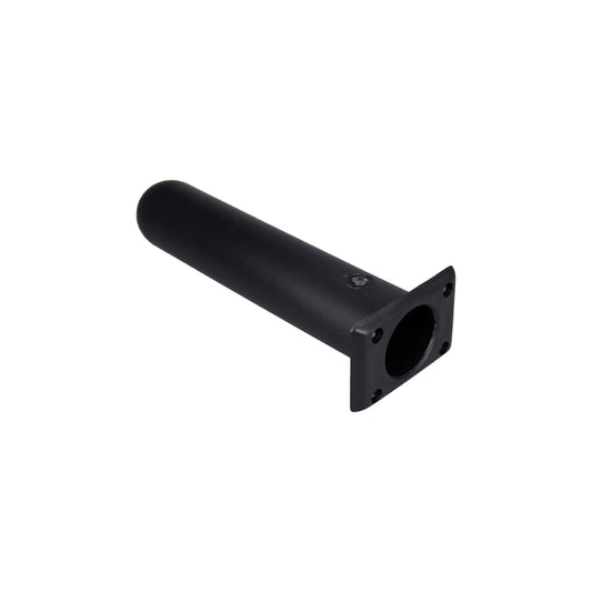 Pactrade Marine Boat Kayak Black Plastic Rod Holder Square Plate Straight Head