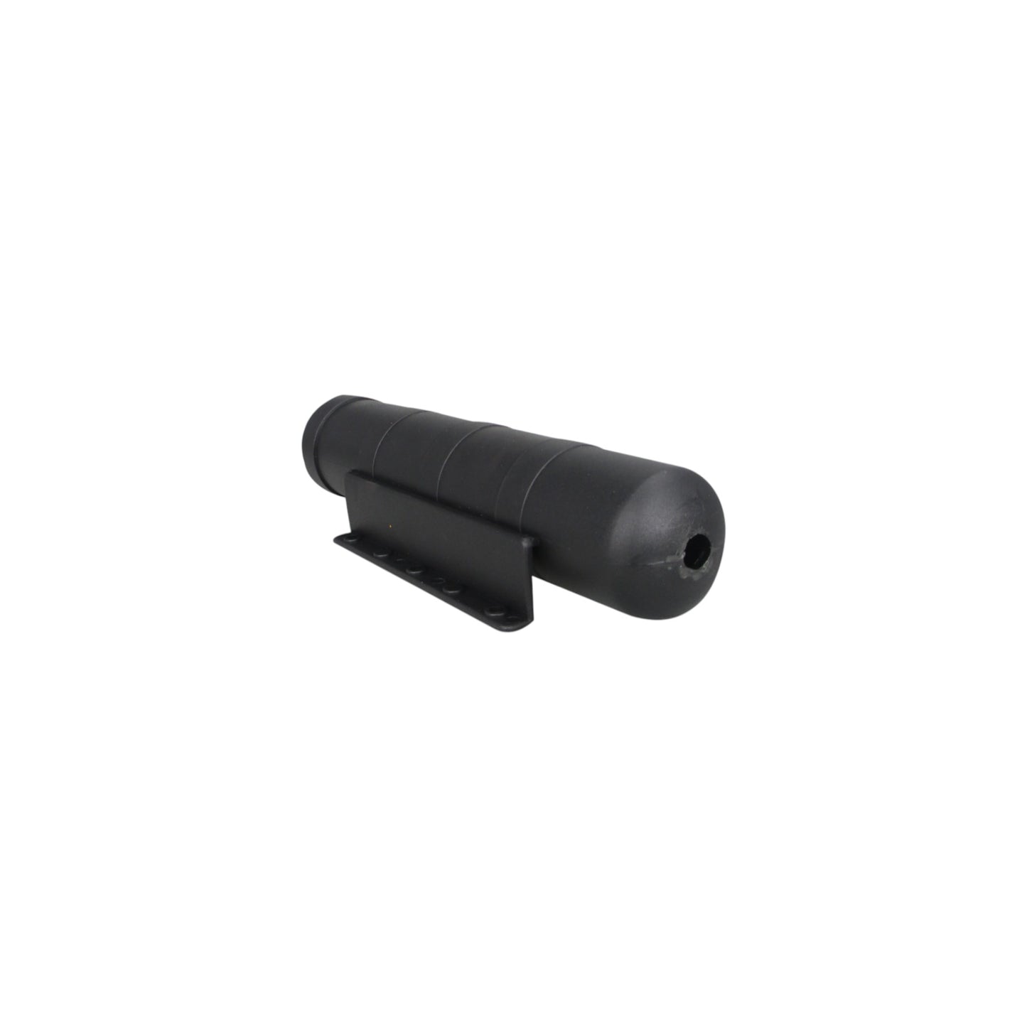 Pactrade Marine Boat Kayak Fishing Black Plastic Straight Side Mount Rod Holder