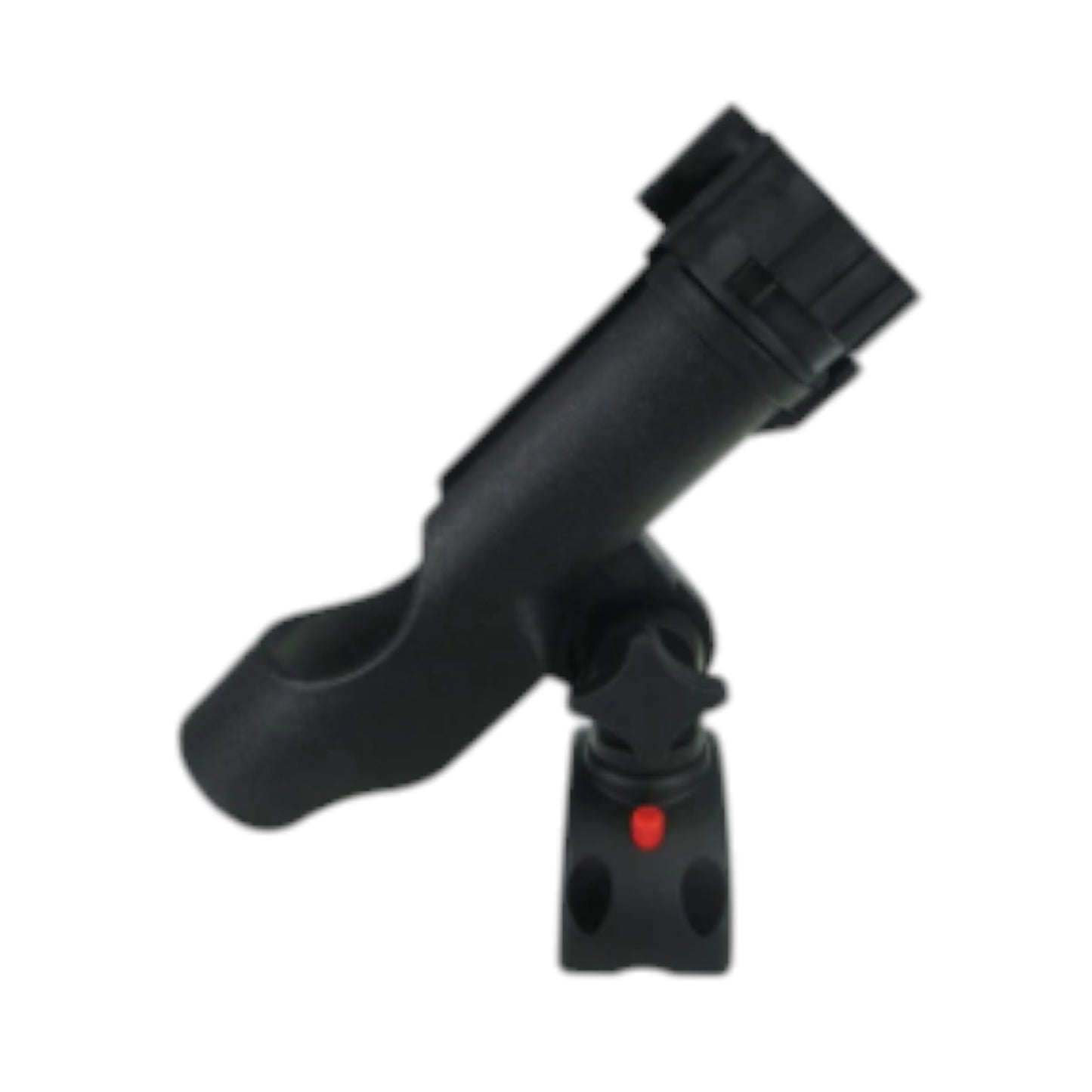 Pactrade Marine Adjustable Fishing Rod Holder Round Side Deck Mount Lock 7/8"-1" 