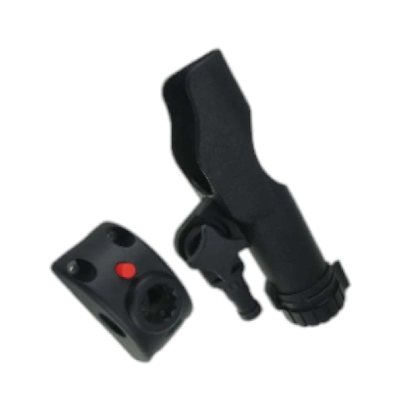 Pactrade Marine Adjustable Fishing Rod Holder Round Side Deck Mount Lock 7/8"-1" 