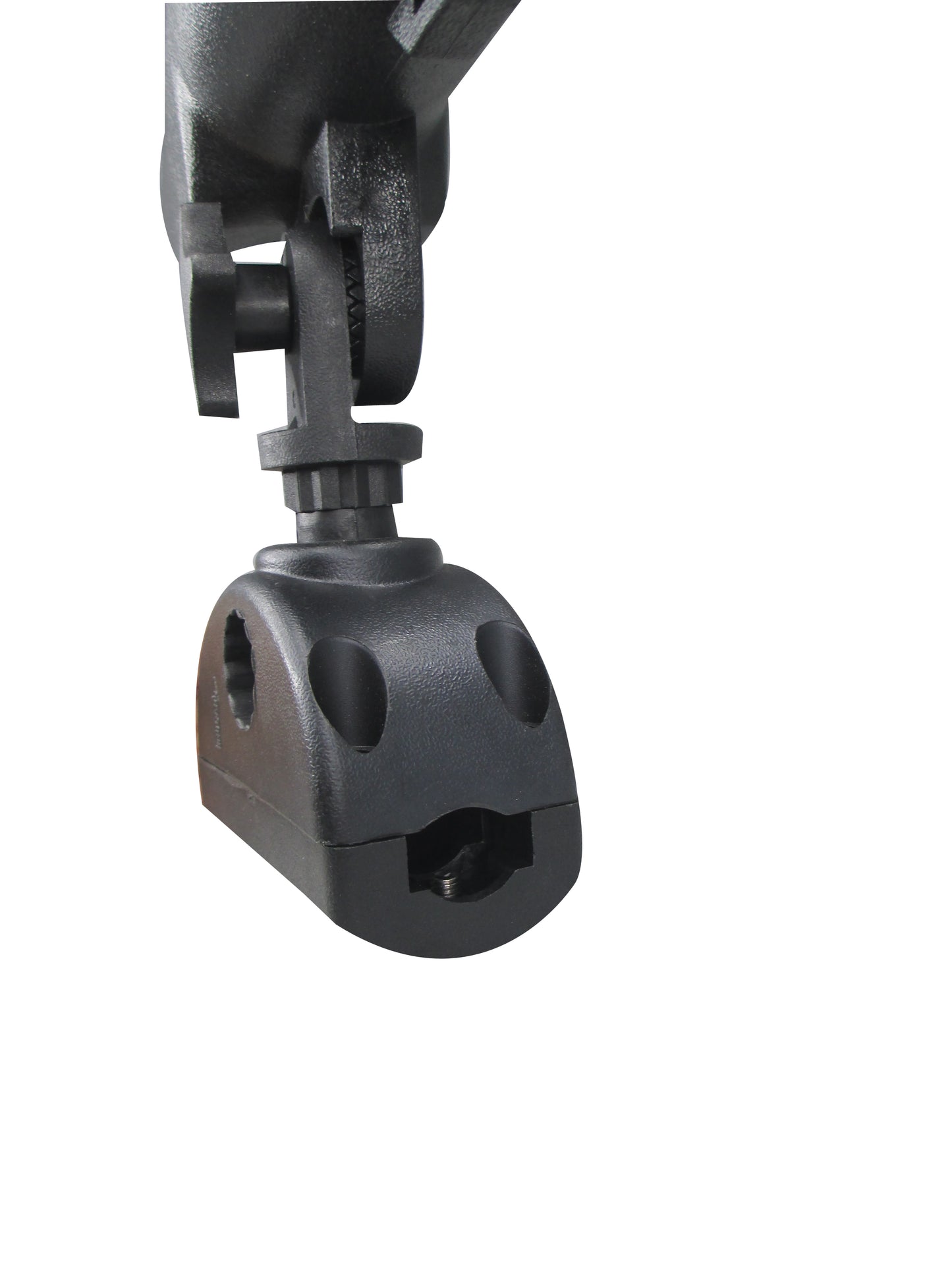 Pactrade Marine Boat Mount Adjustable Fishing Rod Holder 7/8'' - 1'' Round Rail Tube 180 Degree