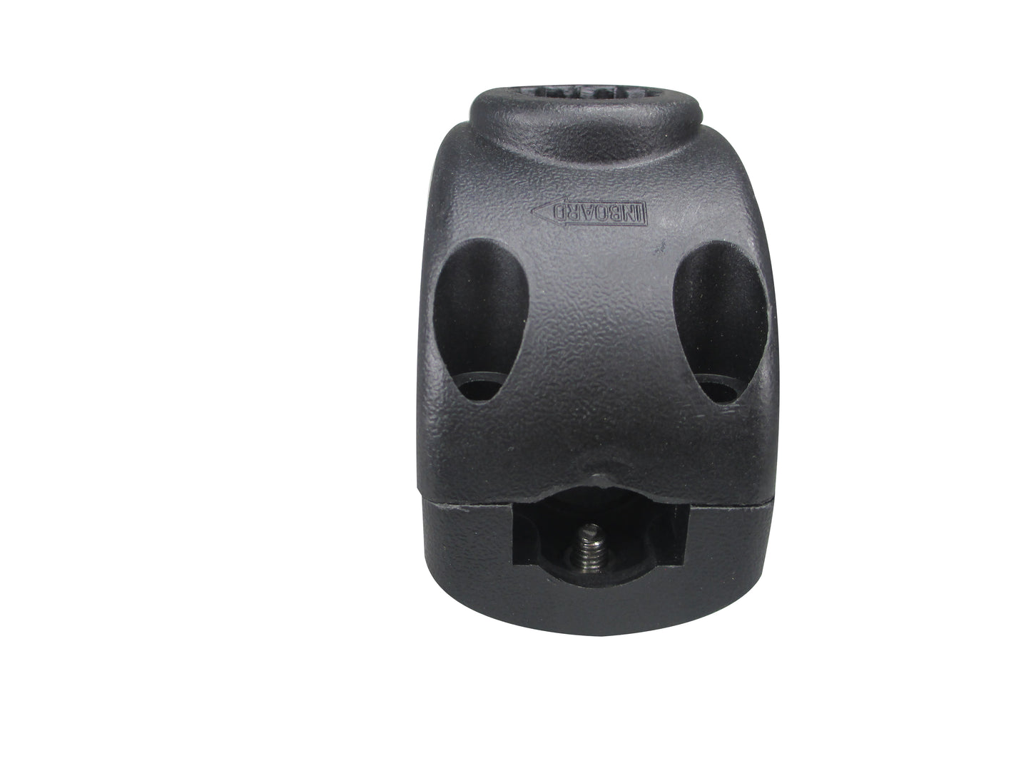 Pactrade Marine Boat Mount Adjustable Fishing Rod Holder 7/8'' - 1'' Round Rail Tube 180 Degree
