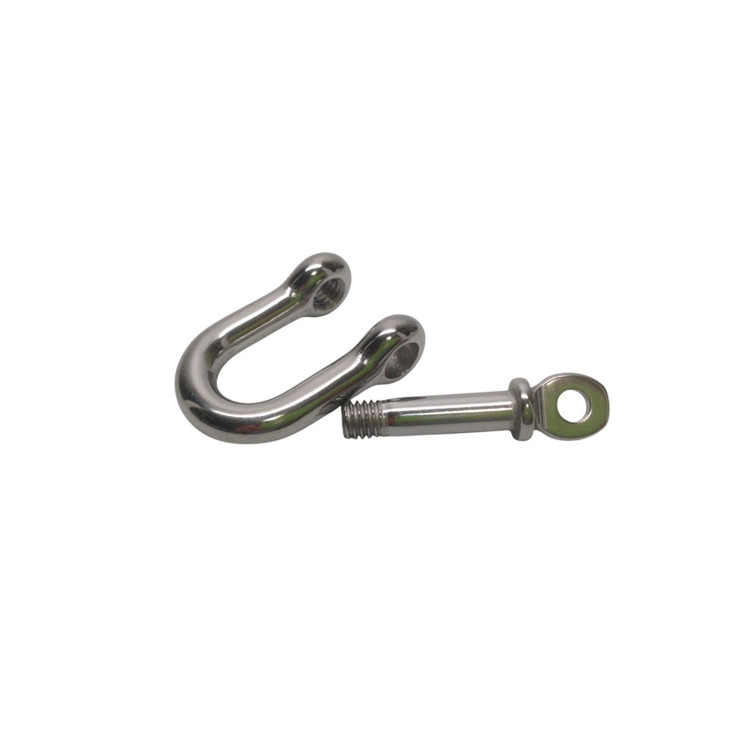 Pactrade Marine Boat Hardware Stainless Steel 304 Rigging Captive Pin D Shackles 1/4""