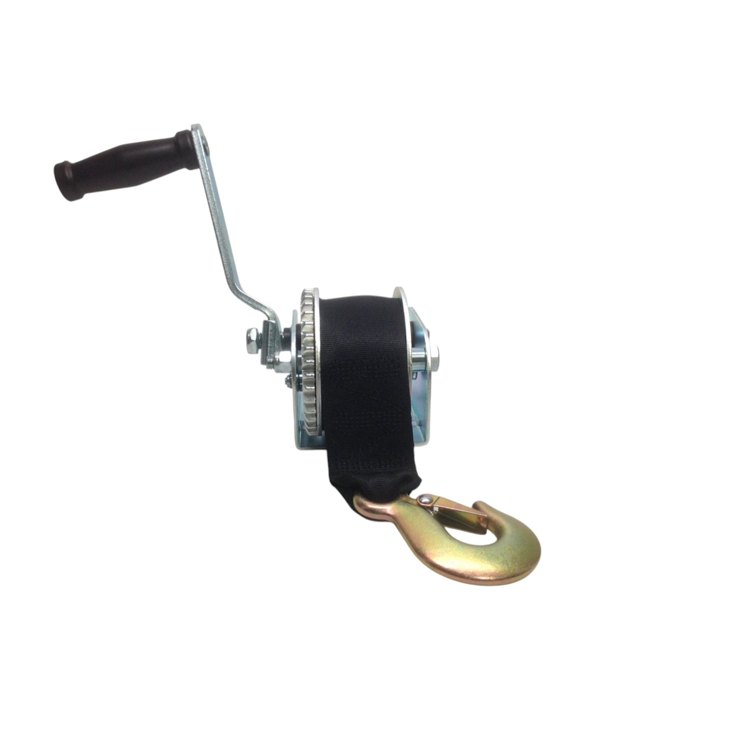 Pactrade Marine Boat Trailer Winch With Nylon Belt 800 Lbs Max Load Zinc Plated