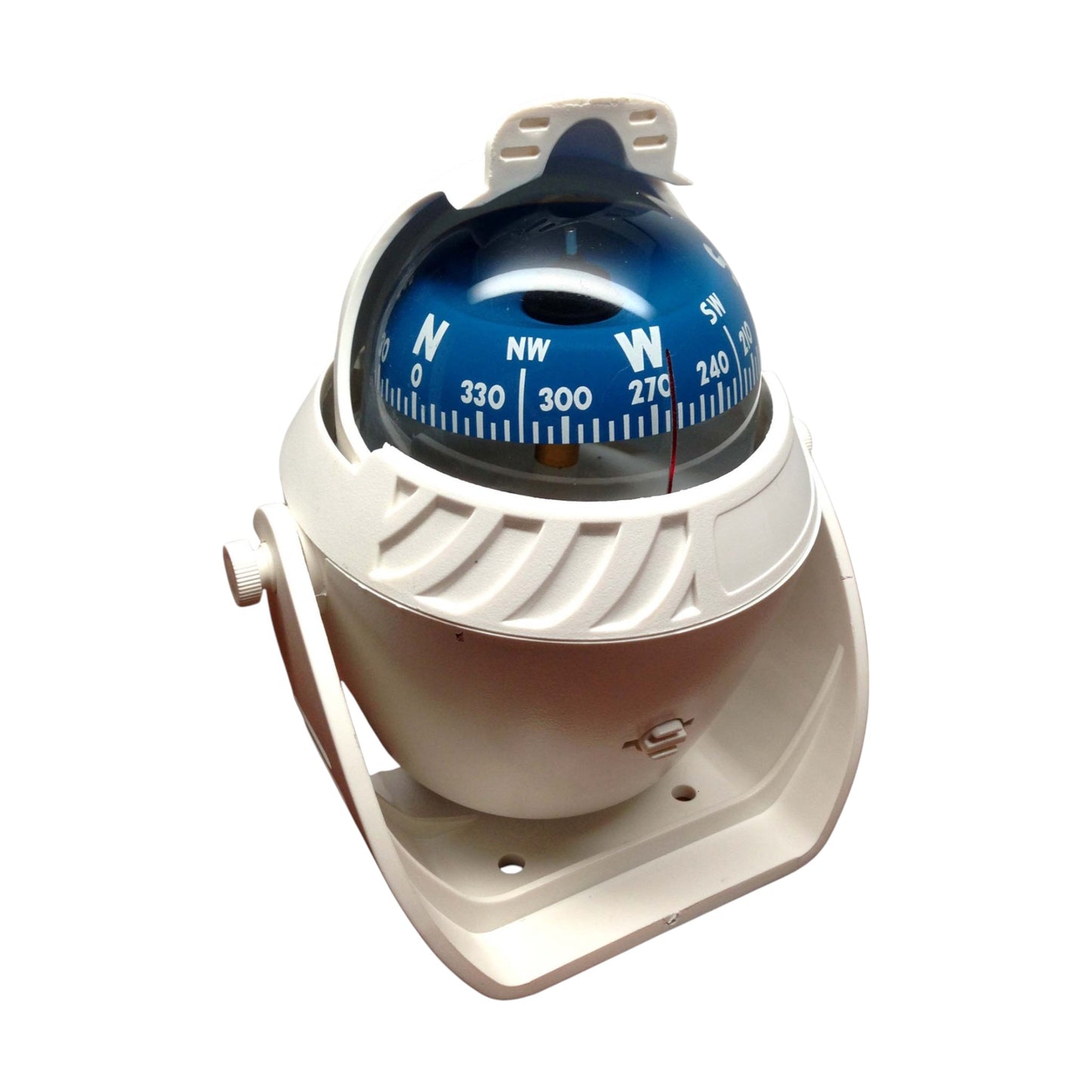 Pactrade Marine Boat Nautical Sport White Lighted Compass With Bracket Visible Luber Line