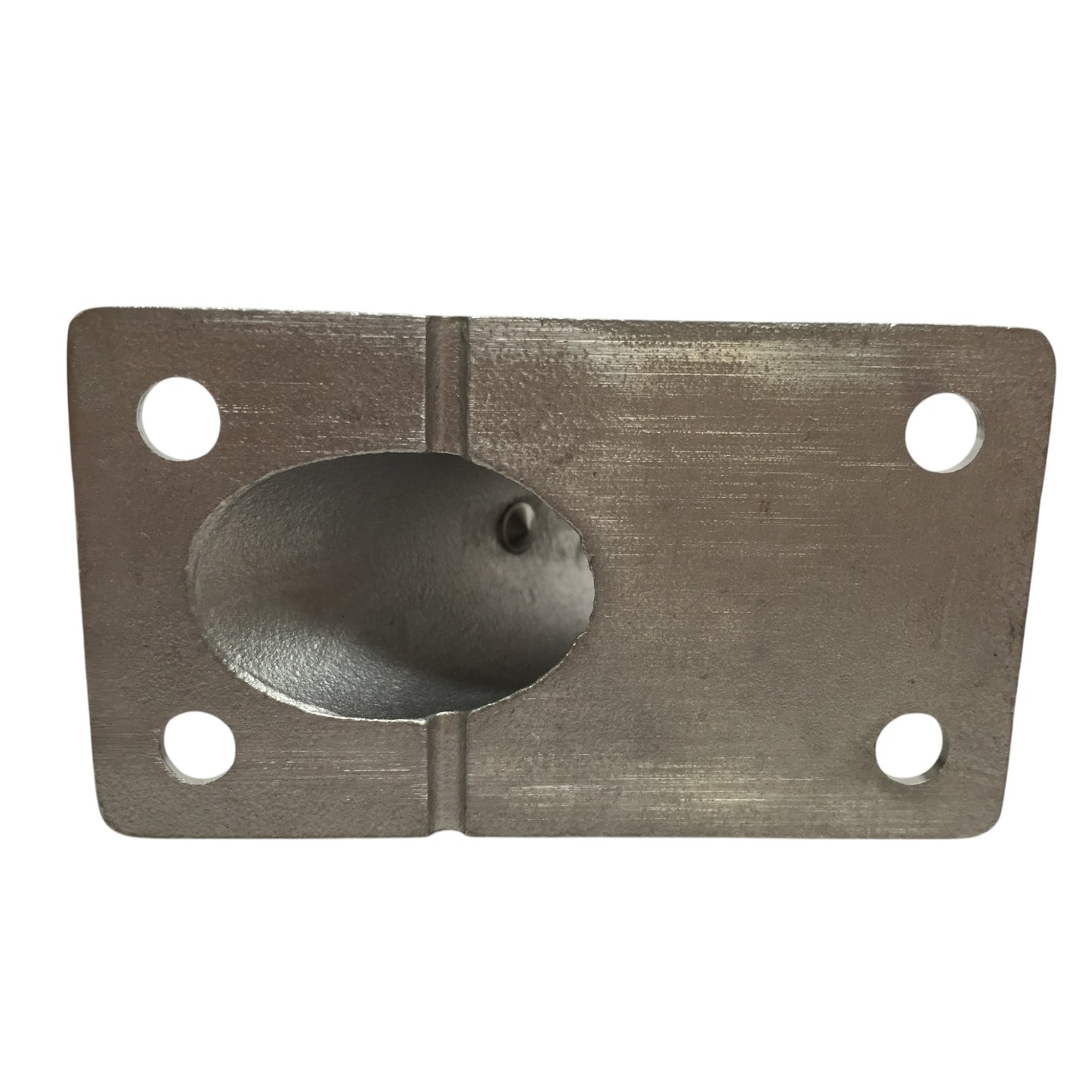 Pactrade Marine Boat Durable SS 316 Handrail Fitting Rectangular Base 45 Deg 1" 25.4MM
