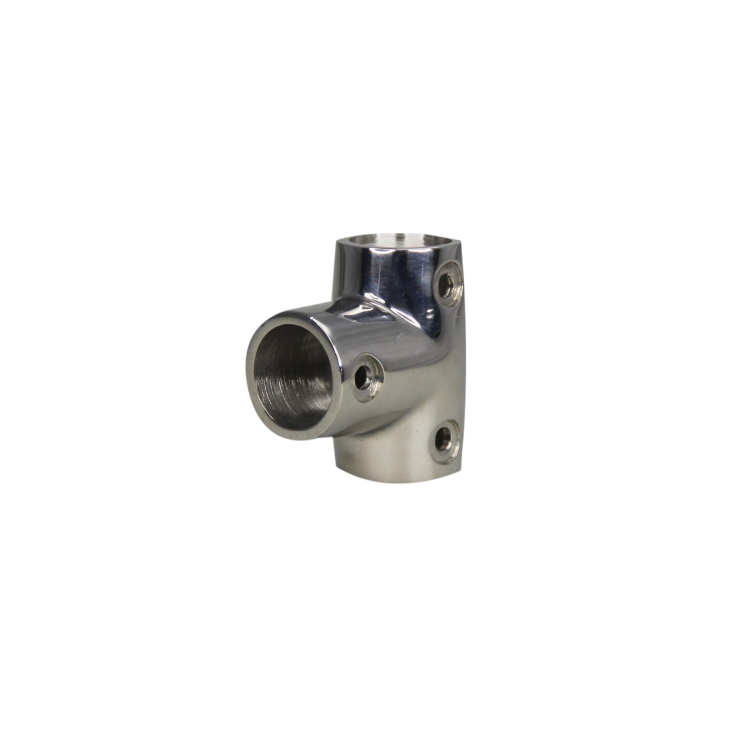 Pactrade Marine Boat Casting SS316 Hand Rail Fitting 90 Deg Counter-Bored 1" 