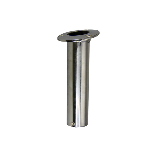 Pactrade Marine Boat S.S 316 Casting Flush Mount Fishing Rod Holder 15° (1pcs)