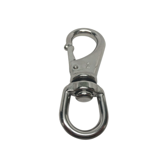 Pactrade Marine Boat SS316 Rigging Security Swivel Trigger Snap Hook 4"X1.5"