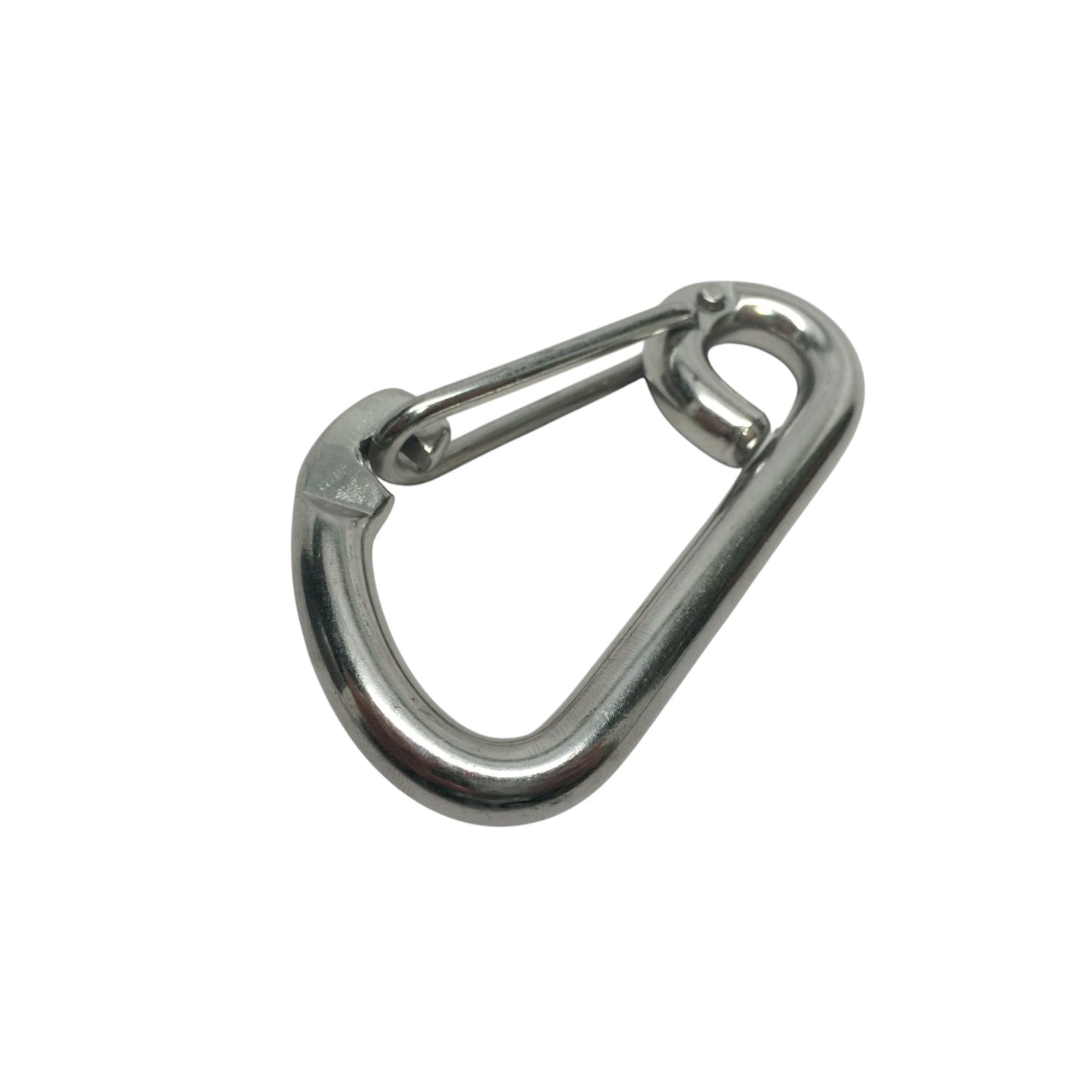 Pactrade Marine Boat SS316 Rigging Secure Safety Spring Snap Hook with Eye 3 1/4"X2"