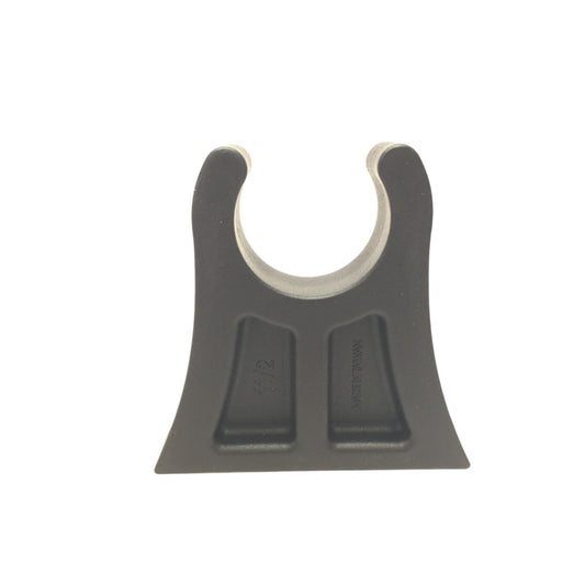 Pactrade Marine Boat Canoe Kayak Pair of Black PP+TPR Molded Paddle Clip 1-7/16" Diameter