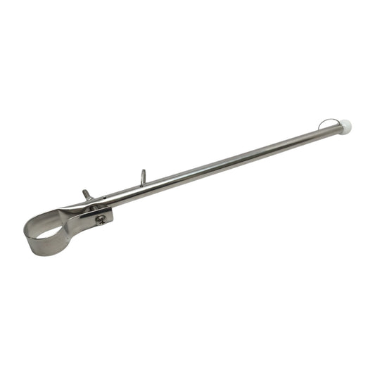 Pactrade Marine Boat Kayak Durable Stainless Steel Rail Mount Flag Staff Pole 15-3/16"