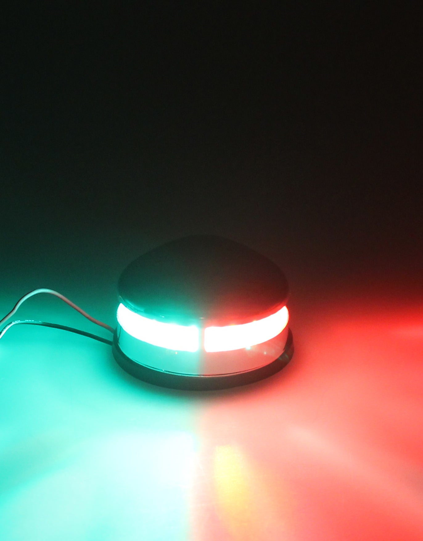Pactrade Marine Boat SS LED Bi-Color Bow Navigation Port Starboard Light 12V USCG 2NM ABYC A16 Approval for Boat 65.6'