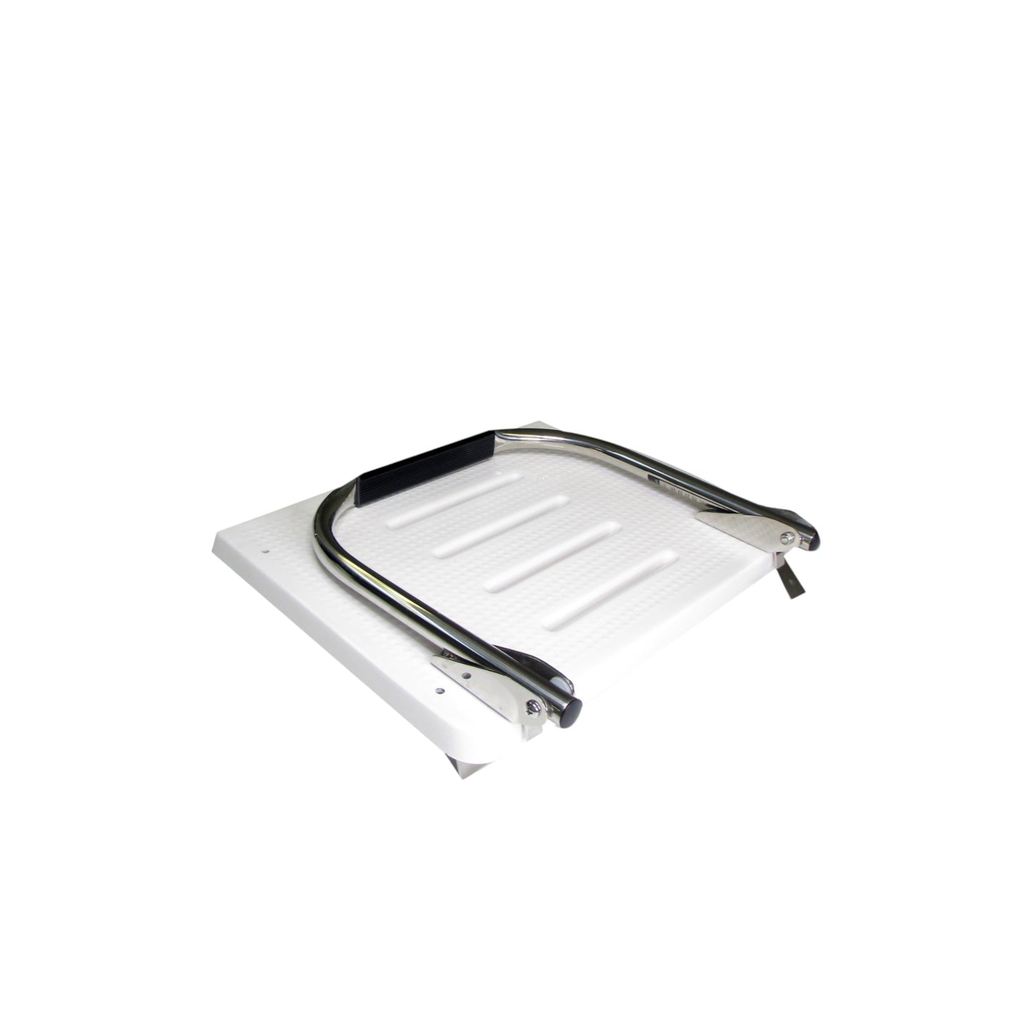 Pactrade Marine Boat Universal Fiberglass Swim Platform Under Mount Fold Down Ladder 1 Step Inboard One Rail