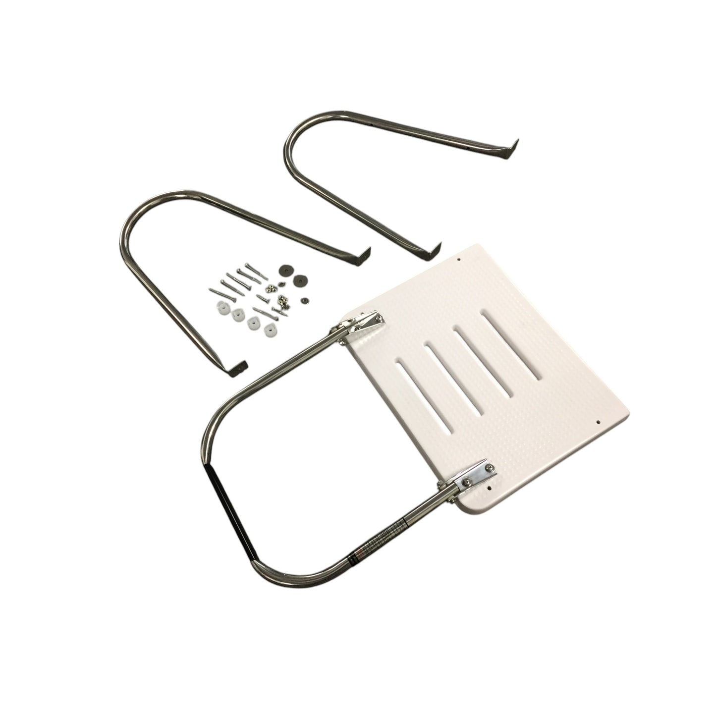 Pactrade Marine Boat Universal Swim Platform Under Mount Telescopic Ladder 1 Step Inboard