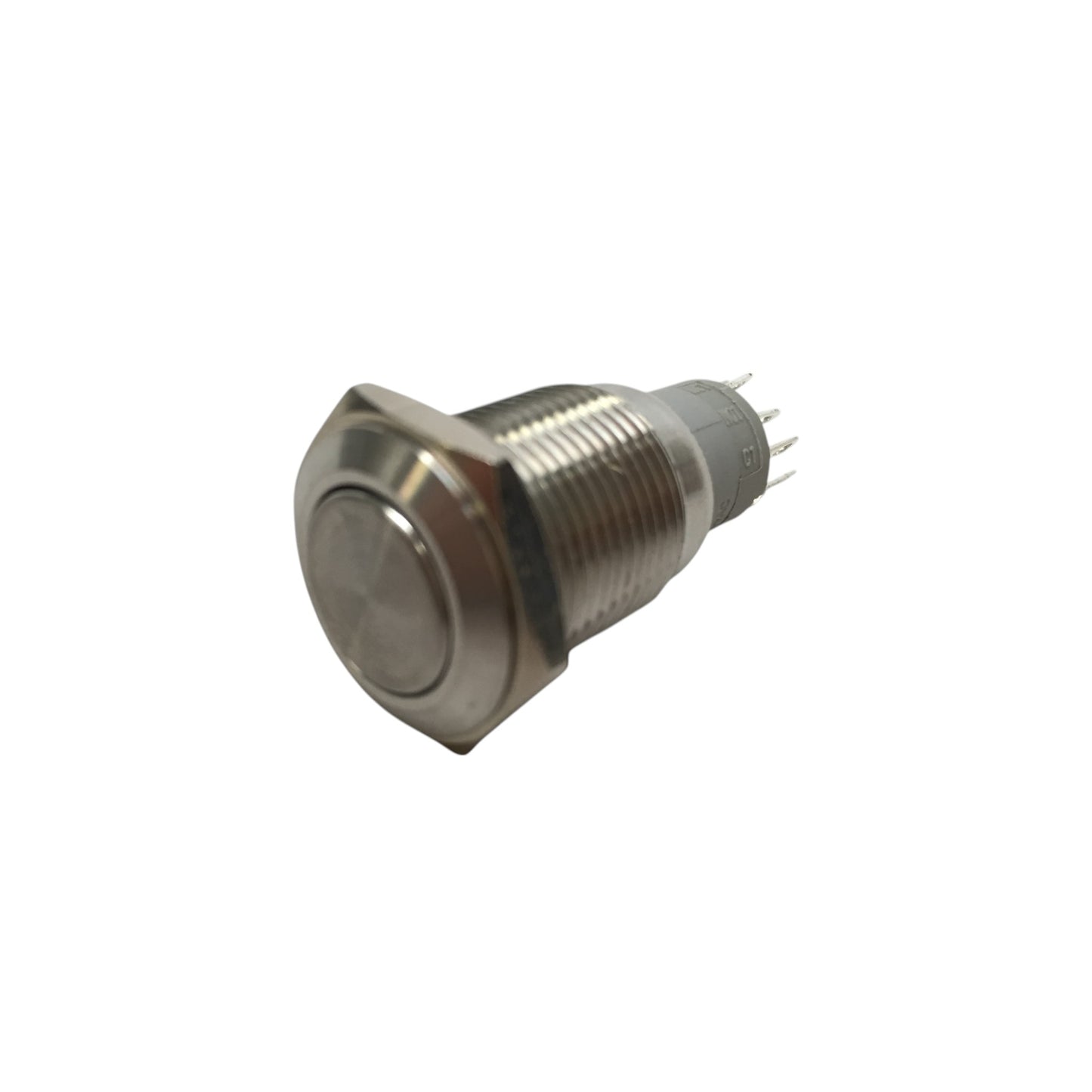 Pactrade Marine Boat Car Trailer SS304 On-Off Push Switch Button with Nut 12VDC 3A