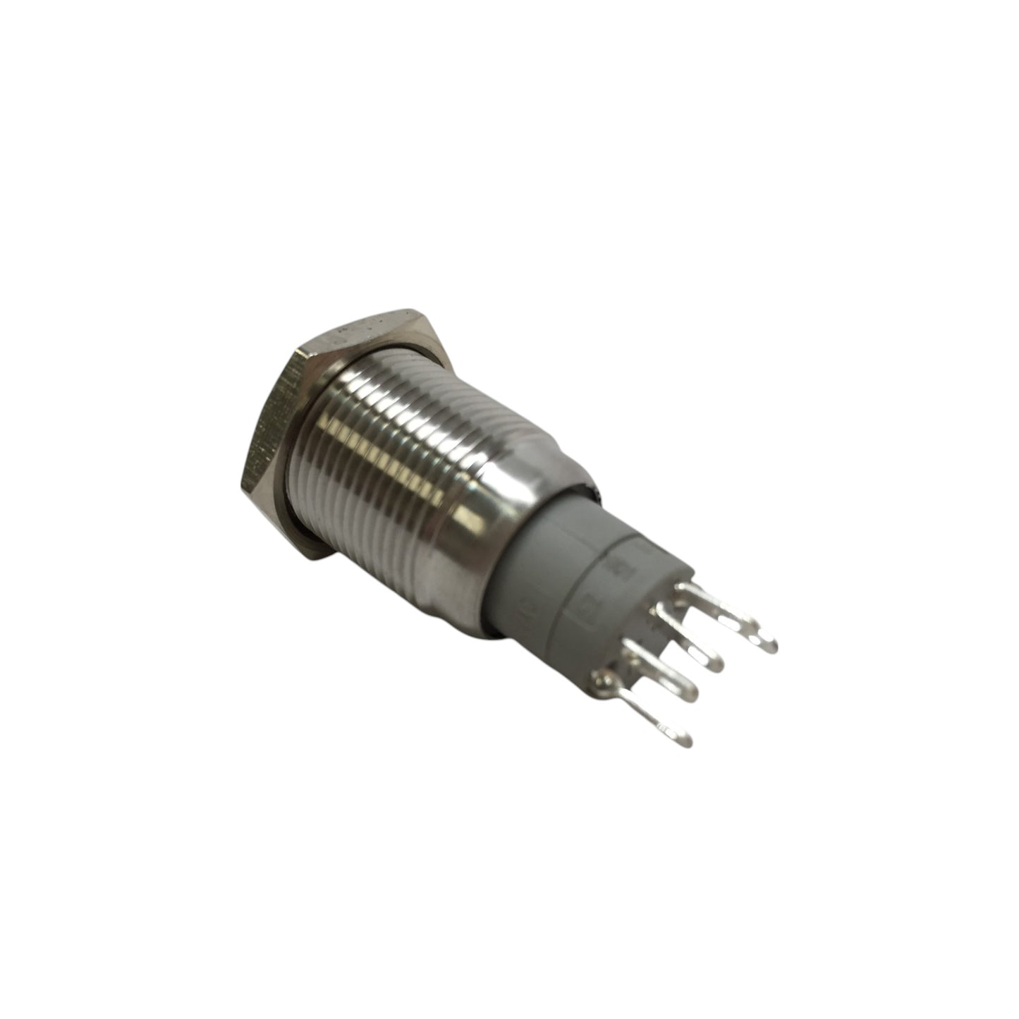 Pactrade Marine Boat Car Trailer SS304 On-Off Push Switch Button with Nut 12VDC 3A