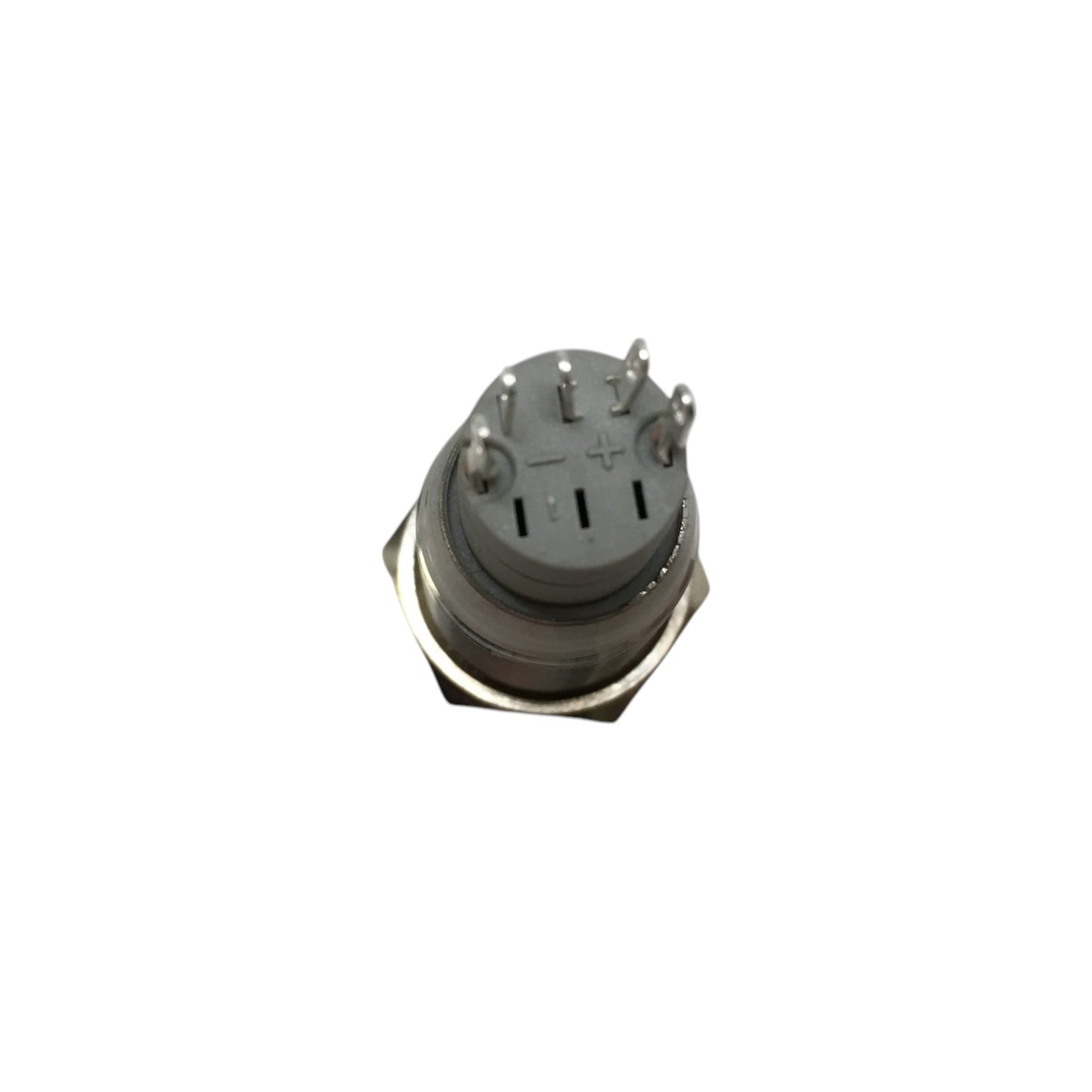 Pactrade Marine Boat Car Trailer SS304 On-Off Push Switch Button with Nut 12VDC 3A