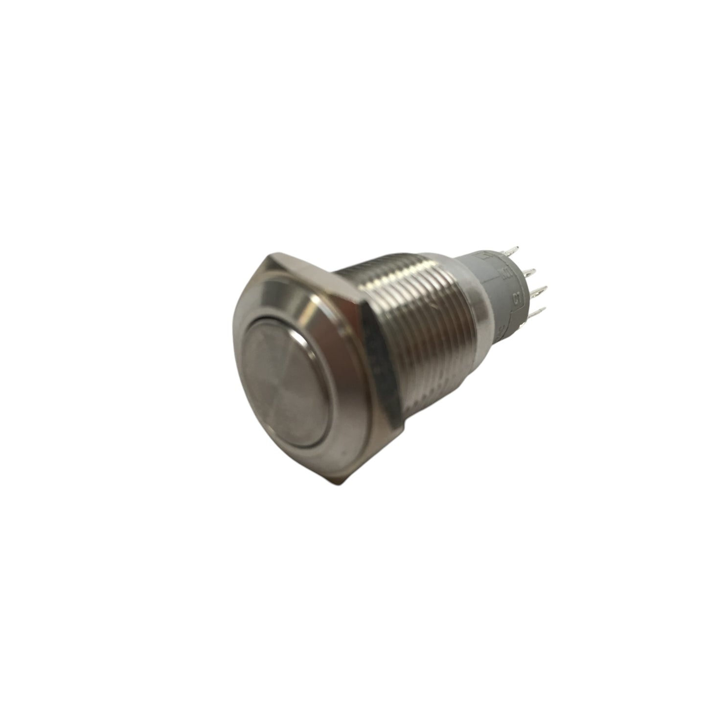 Pactrade Marine Boat Car Trailer SS304 Auto ON-OFF Push Switch Button With Nut 12VDC 3A