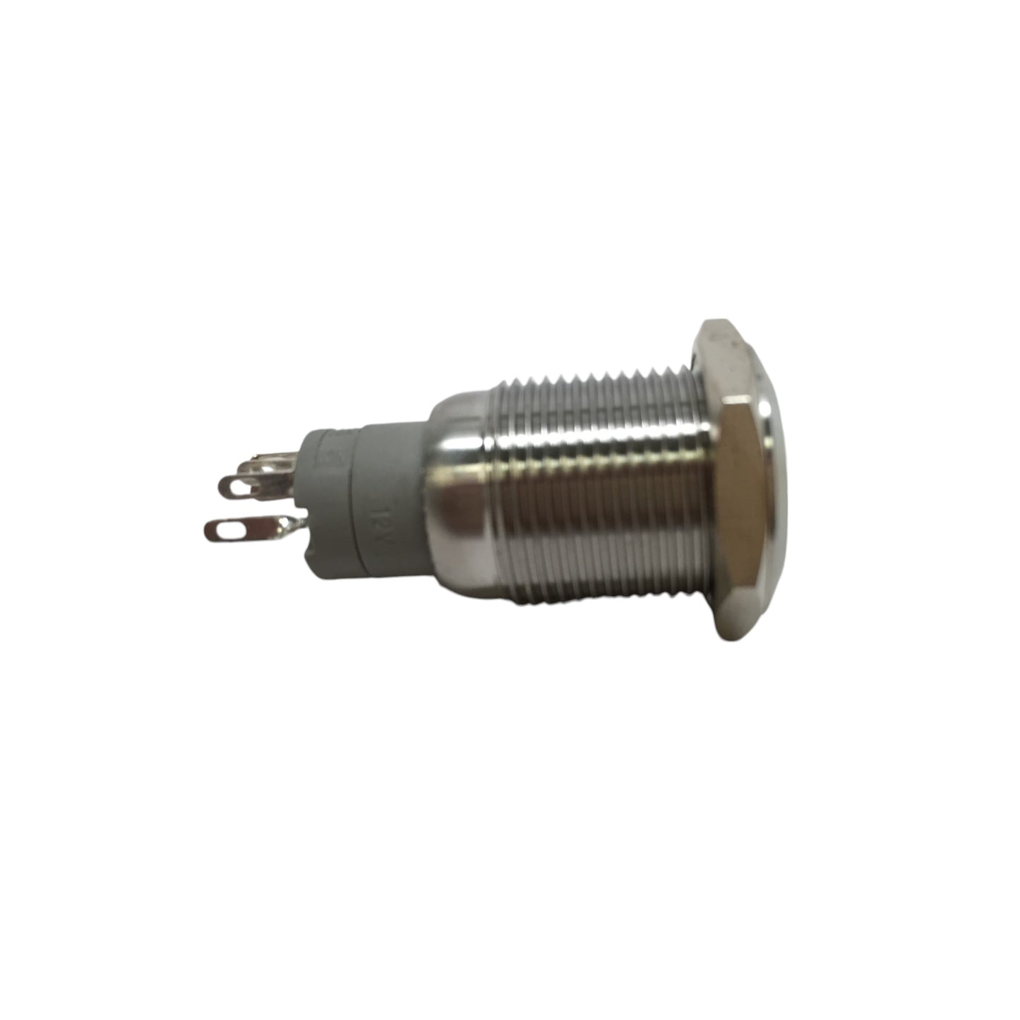 Pactrade Marine Boat Car Trailer SS304 Auto ON-OFF Push Switch Button With Nut 12VDC 3A