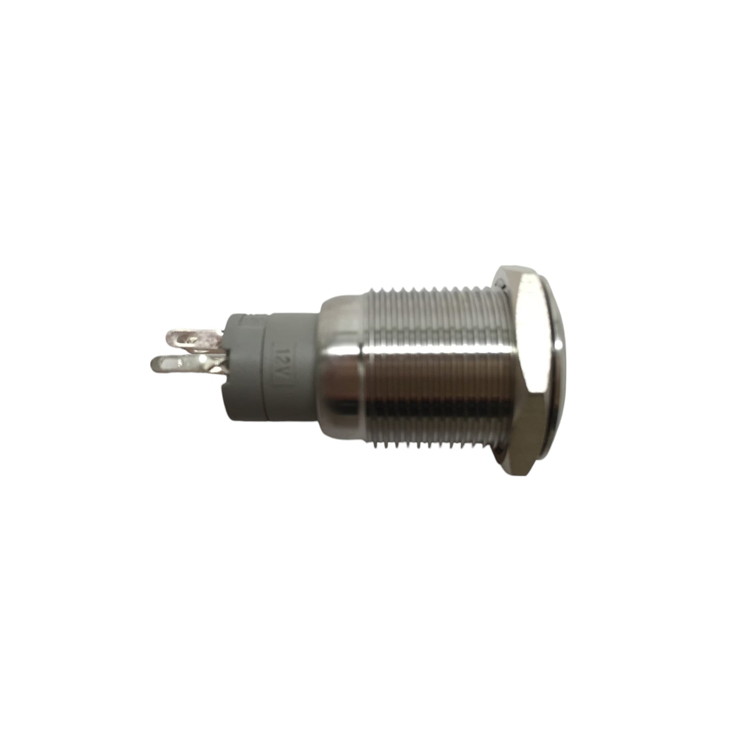 2 of Pactrade Marine SS304 Red LED Ultra Flush Light Auto On-Off Push Switch Ring Button