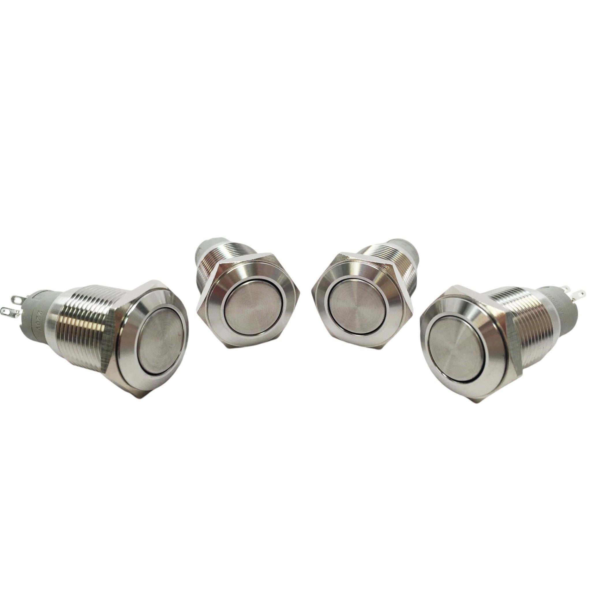4 of Pactrade Marine Car Trailer SS304 On-Off Push Switch Button with