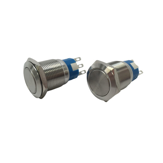 2 of Pactrade Marine Boat Trailer Stainless Steel 304 12V Auto On-Off Push Switch Button