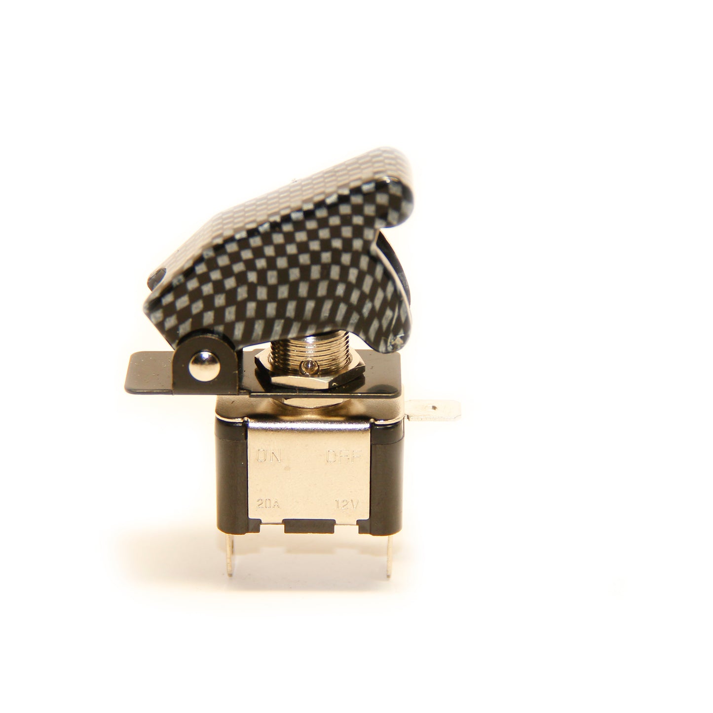 Pactrade Marine Red LED Dot Toggle Switch and Safety Switch Flip Cap Cover