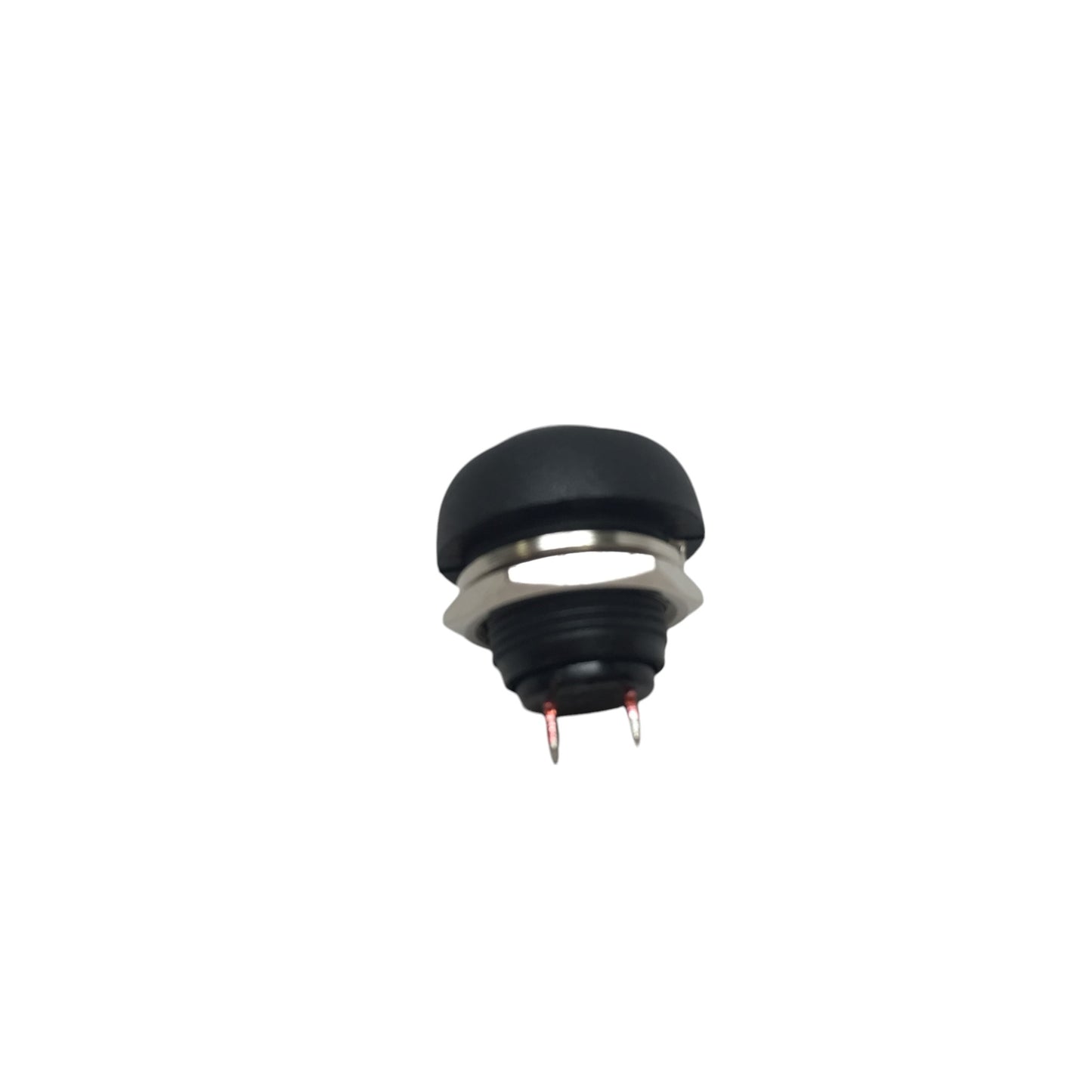 20 PCS Pactrade Marine Boat Car 12MM Mini Round Black Push Button Switch Momentary ON-OFF