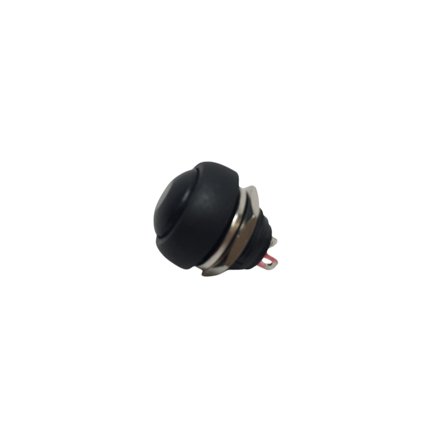 20 PCS Pactrade Marine Boat Car 12MM Mini Round Black Push Button Switch Momentary ON-OFF