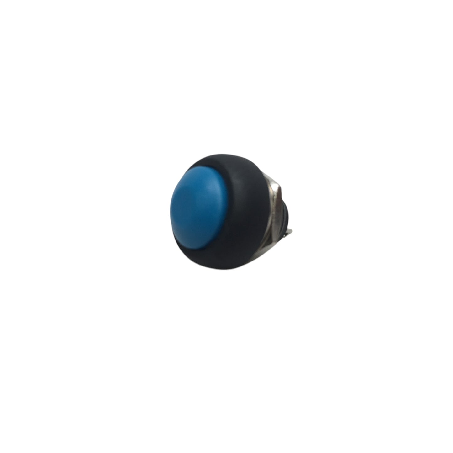 20 PCS Pactrade Marine Boat Car 12MM Mini Round Blue Push Button Switch Momentary ON-OFF