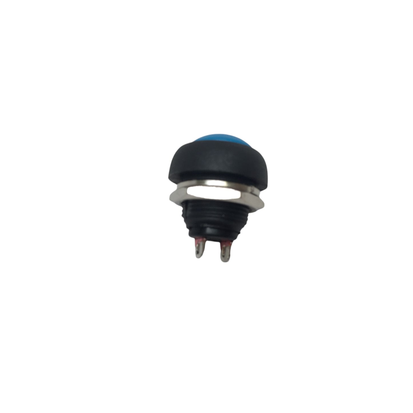 20 PCS Pactrade Marine Boat Car 12MM Mini Round Blue Push Button Switch Momentary ON-OFF