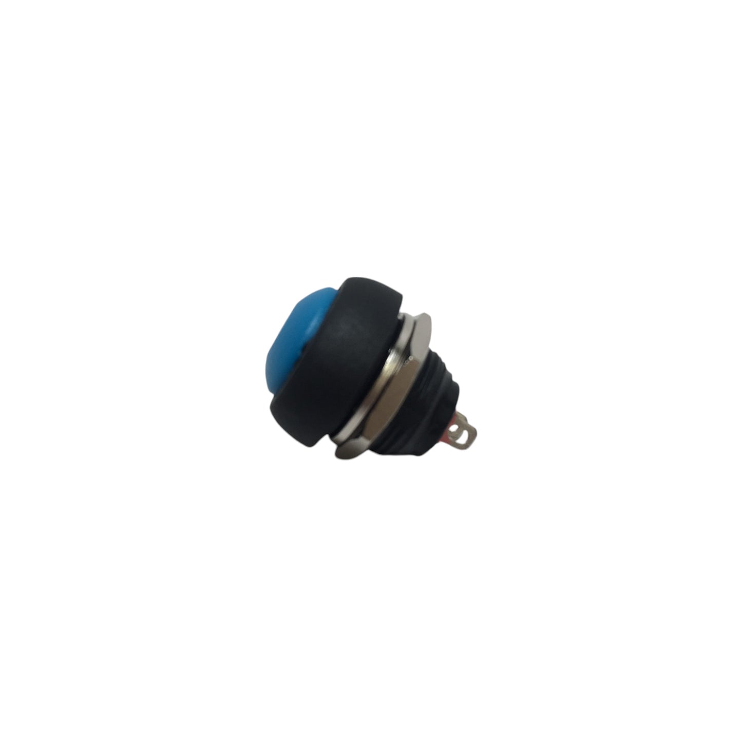 20 PCS Pactrade Marine Boat Car 12MM Mini Round Blue Push Button Switch Momentary ON-OFF