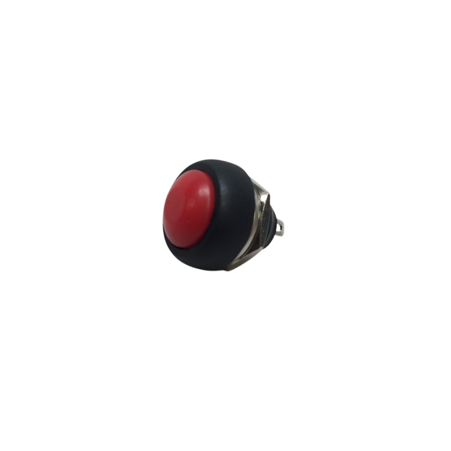 Pactrade Marine 10pcs Car Mini Round Red Push Button Switch Momentary On-Off