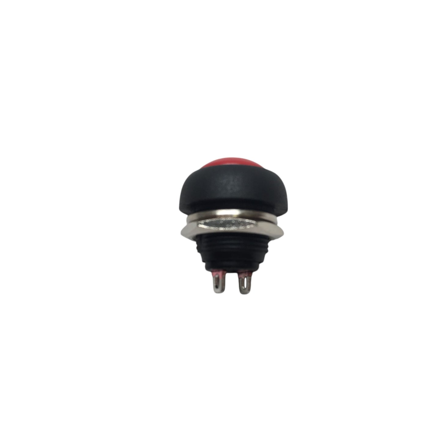 Pactrade Marine 4 PCS Boat Car 12MM Mini Round Red Push Button Switch Momentary On-Off