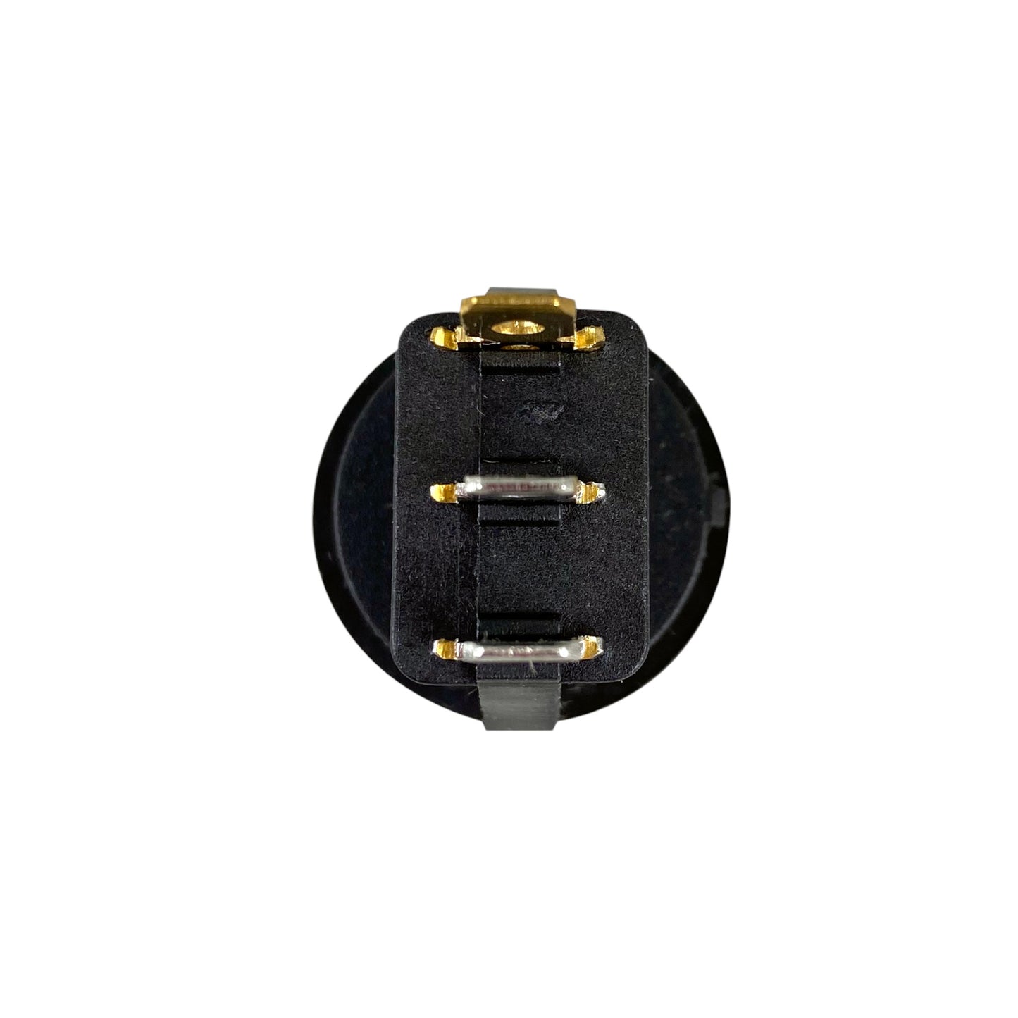 Pactrade Marine 5 PCS Boat Automotive Car Round Red Dot LED Rocker Switch SPST On/Off