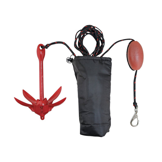 Pactrade Marine Complete Folding Anchor Kit PWC Boat Kayak Canoe