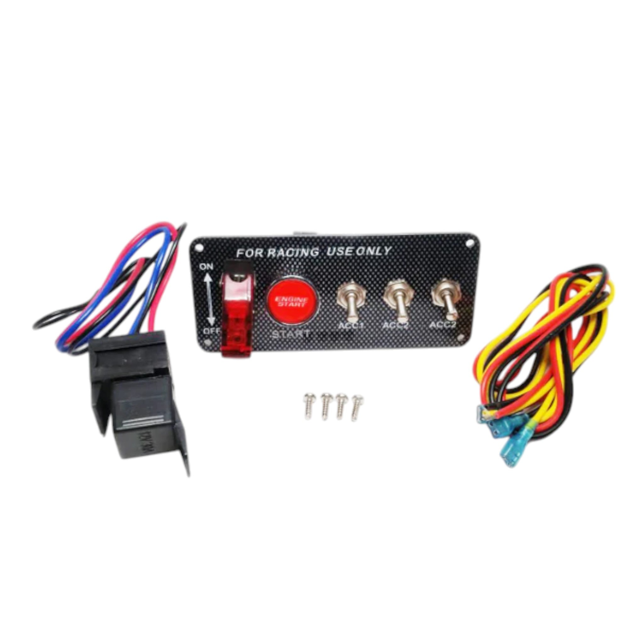 Pactrade Marine Racing Car Ignition Switch Panel Engine Start Button 3