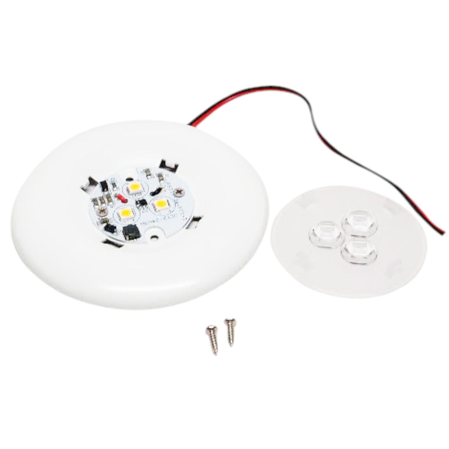 Pactade Marine RV Car Truck Bus 4" Diameter 3W LED Downlight Warm White 10-30V