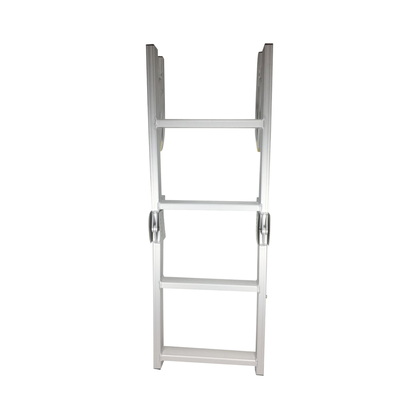 Pactrade Marine Pontoon Boat Folding Boarding 4-step Ladder Aluminum