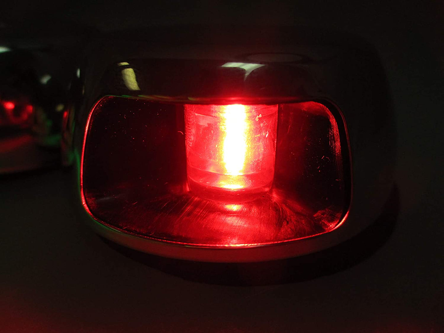 Pactrade Marine Horizontal SS304 Navigation Green Starboard Red Port LED Lights