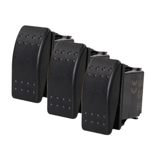 3 PCS Pactrade Marine Boat Bus RV Trailer Rocker Switch ON-OFF SPST 2 Pin Auto Car
