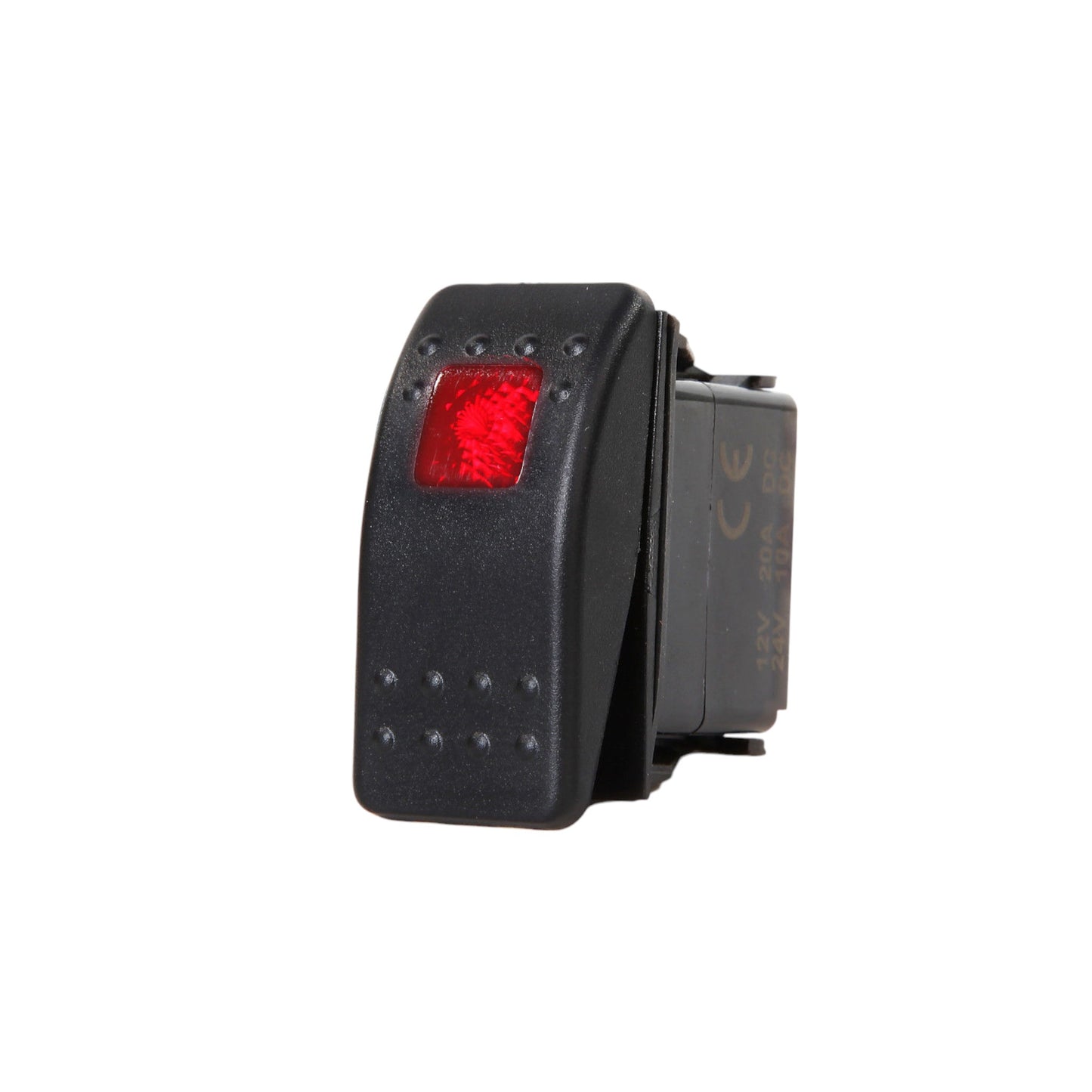 5 PCS Pactrade Marine Boat Trailer RV Rocker Switch ON-OFF SPST 3 Pin 1 Red LED Auto