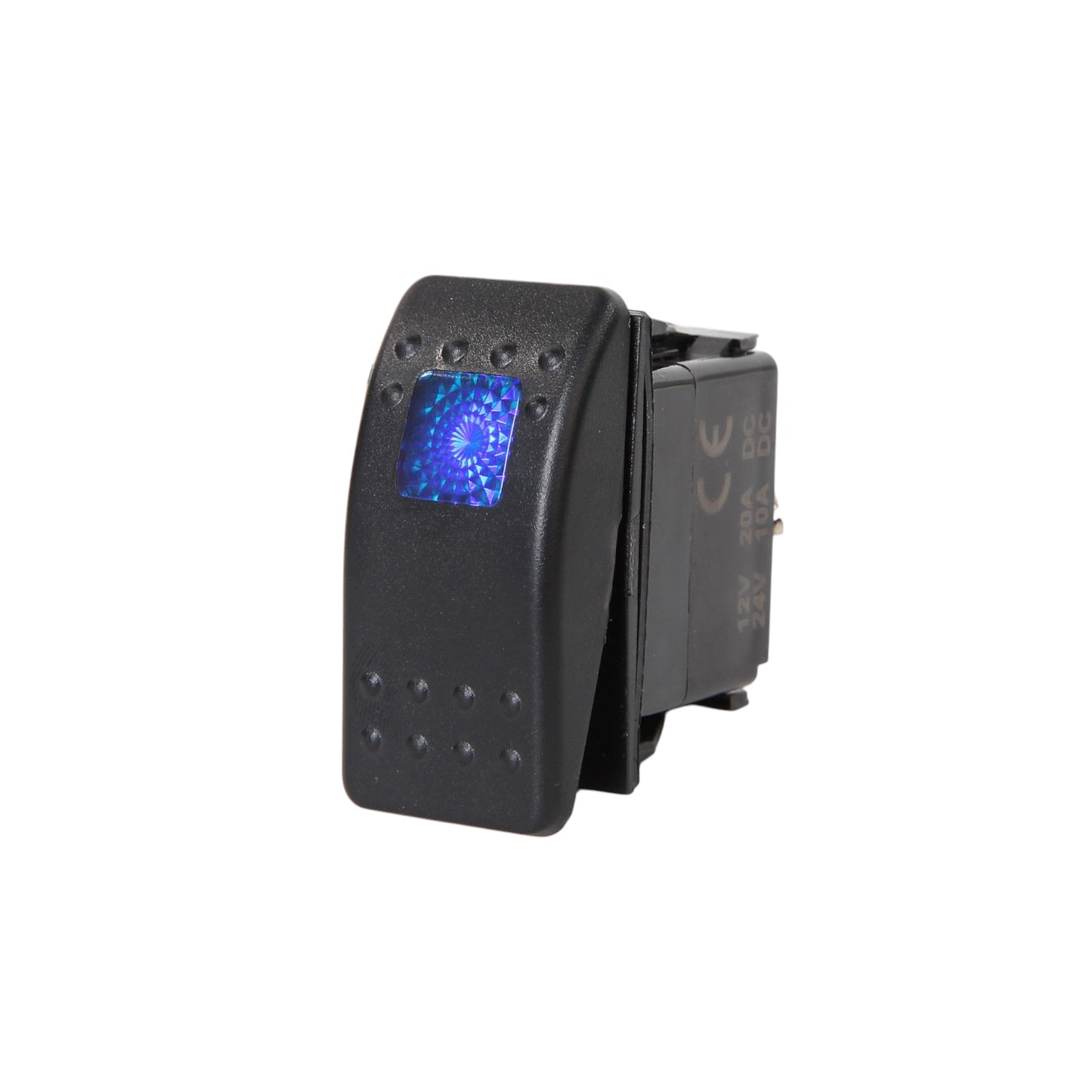 Pactrade Marine Boat Rocker Switch On-Off SPST 3 Pins 1 Blue LED Cars RV Motorcycle