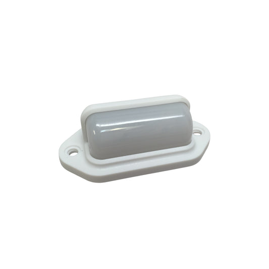 Pactrade Marine Boat LED RV Blue LED Companion Way Courtesy Light 2.6"X1.3" White Housing