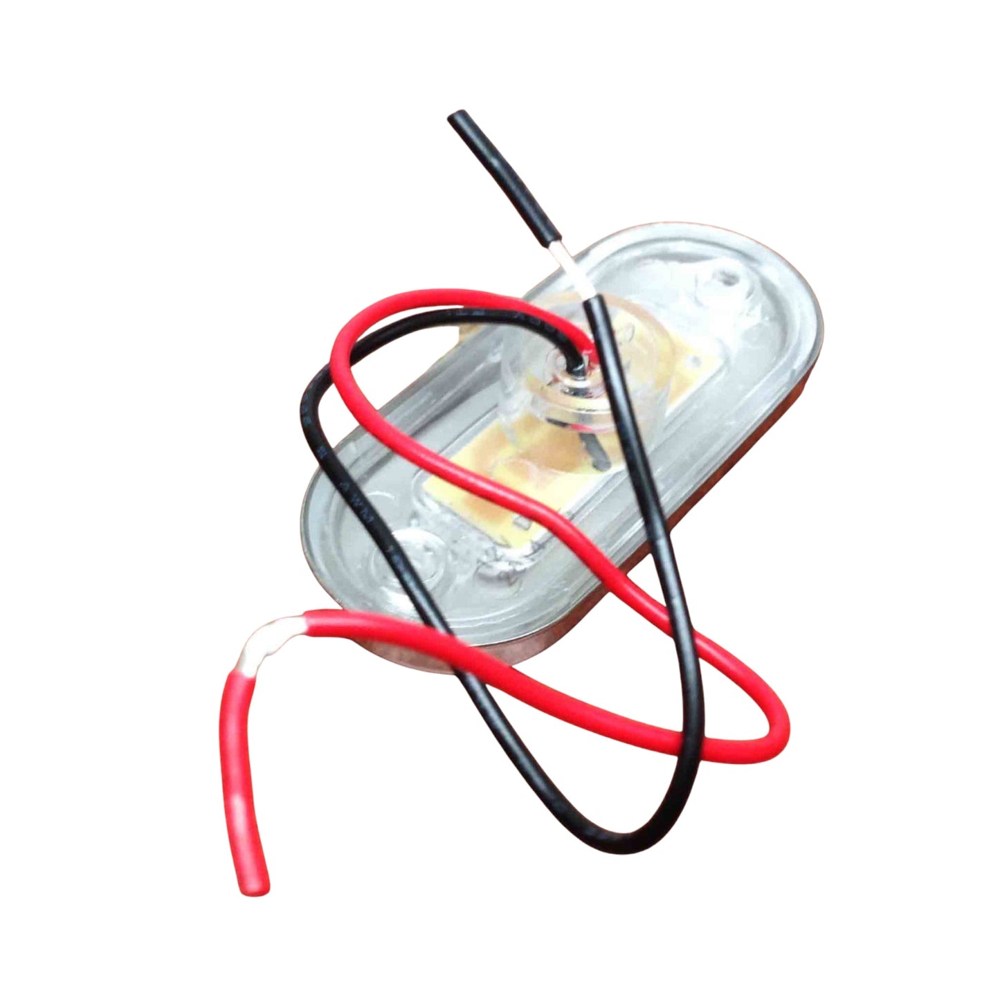 Pactrade Marine Boat LED Blue Oblong Shape Courtesy Light 3"BY1.25" Stainless Steel Rim